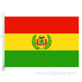 100% poliéster 90 * 150 CM bandera militar de Bolivia banderas militares de Bolivia